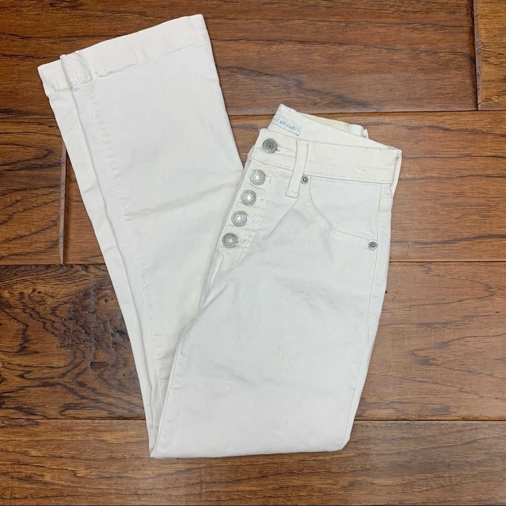Lucky brand high rise crop mini boot bridgette jeans‎